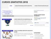 Tablet Screenshot of cursosgratuitosbr.com