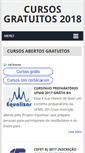 Mobile Screenshot of cursosgratuitosbr.net